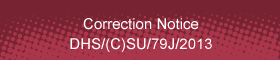 Correction Notice